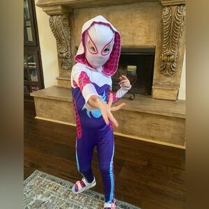 Ghost spider kids costume